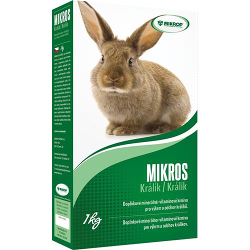 Minerální doplňky pro králíky
