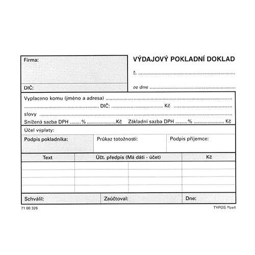 Doklady, tiskopisy