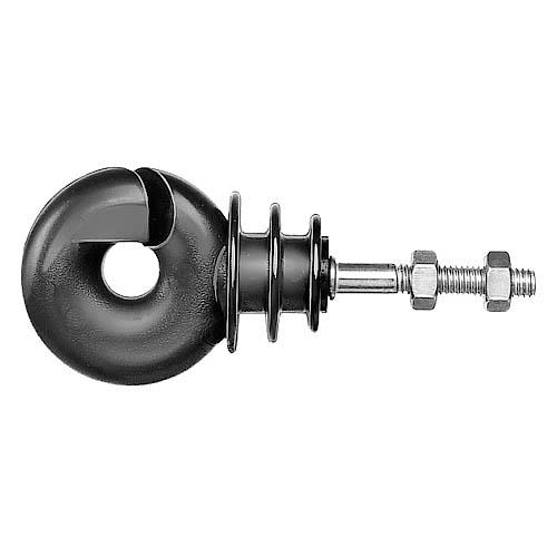 Izolátory s metrickým závitem 6 mm, spony na kovové trubky