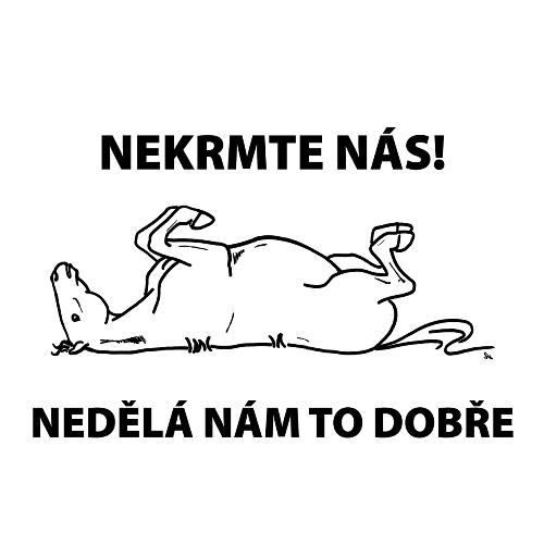 Stájové a výstražné cedulky pro chov koní