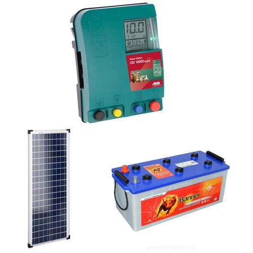 Kombinované zdroje 12/230 V ve zvýhodněných sadách + solár + baterie