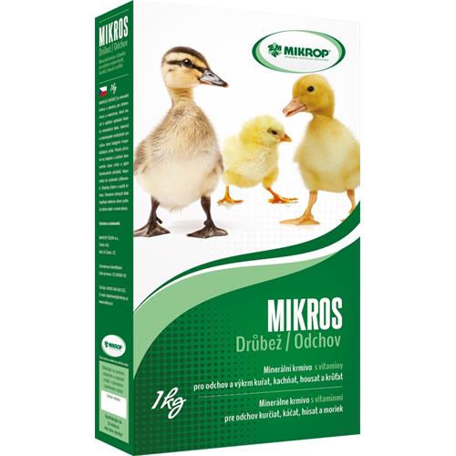 Minerální doplňky pro drůbež