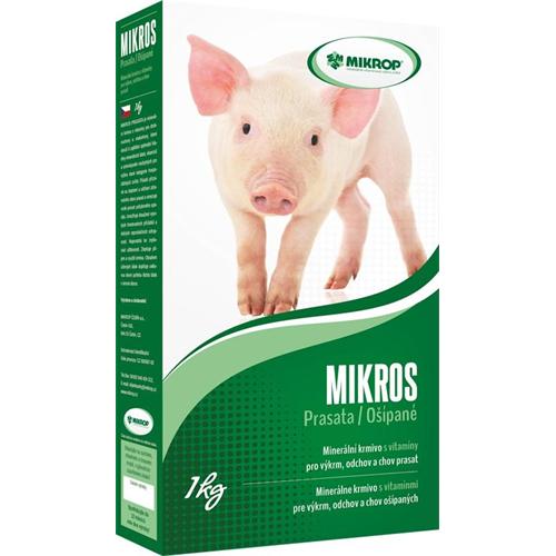 Minerální doplňky pro výkrm prasat