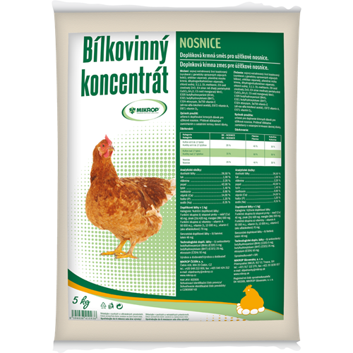 Krmné a minerální doplňky pro drůbež
