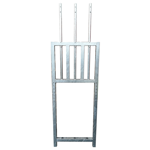 Rám pro průchod telat 70 x 170 cm, pozink - pro vstup telat do školek, nastavitelná různá šířka šířky vstupu